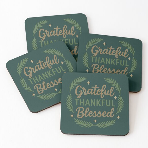 Item preview, Grateful Thankful Blessed Pine Wreath Thanksgiving Fall Tee designed and sold by PunchDrop.