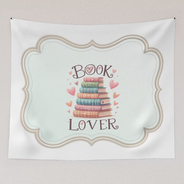 Item preview, Book Lover Watercolor Blanket – Cozy Reading Gift for Reader girl designed and sold by Alkymias.