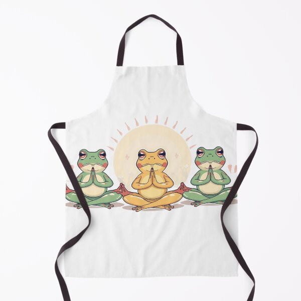 Item preview, Zen Yoga Frogs – Cute Meditation Design designed and sold by SmartNeoZenUIXR.