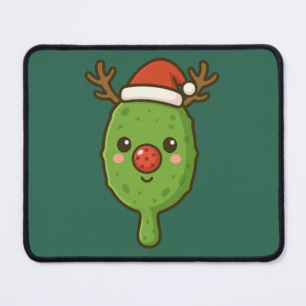 Item preview, Merry Christmas Pickleball Ball Xmas designed and sold by Prints-by-Olaf.