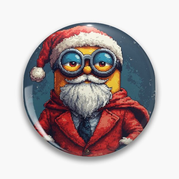 Item preview, Minion Santa Claus Merry Christmas designed and sold by Bossy Box.