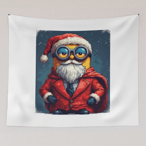 Item preview, Minion Santa Claus Merry Christmas designed and sold by Bossy Box.