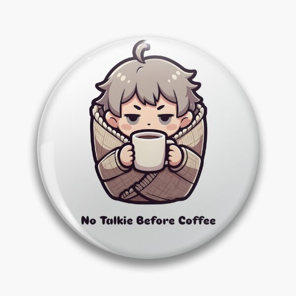 Item preview, No Talkie Before Coffee designed and sold by SignumShop.