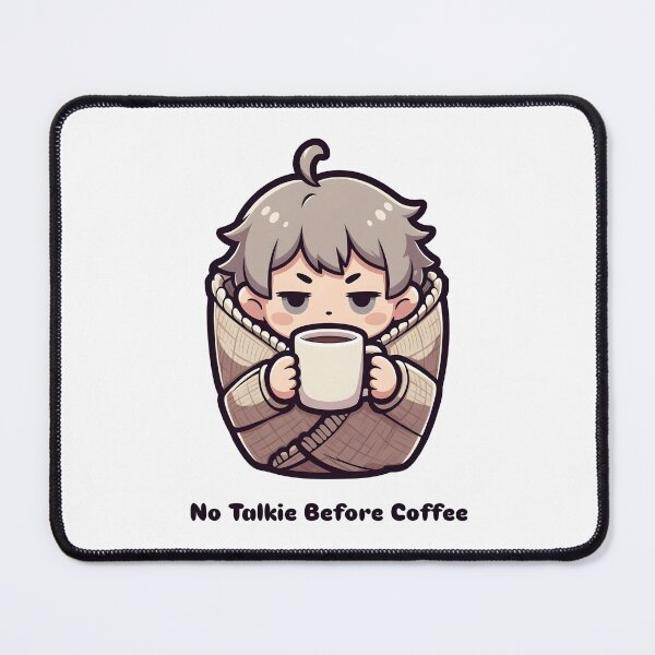 Item preview, No Talkie Before Coffee designed and sold by SignumShop.