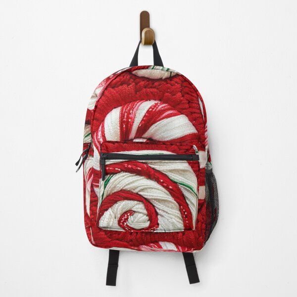Item preview, Peppermint Swirl Candy Christmas Pattern – Red & White Holiday Texture designed and sold by MiraLumeStudio.
