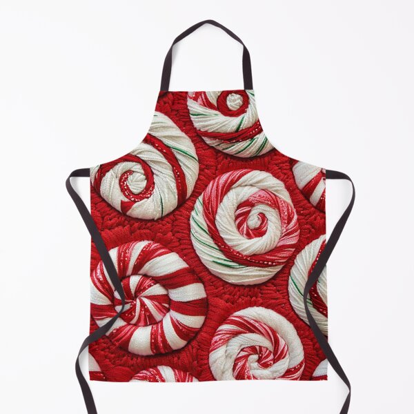 Item preview, Peppermint Swirl Candy Christmas Pattern – Red & White Holiday Texture designed and sold by MiraLumeStudio.