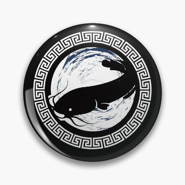 Item preview, Catfish In Water Funny Gift For Fisherman designed and sold by made4noise.