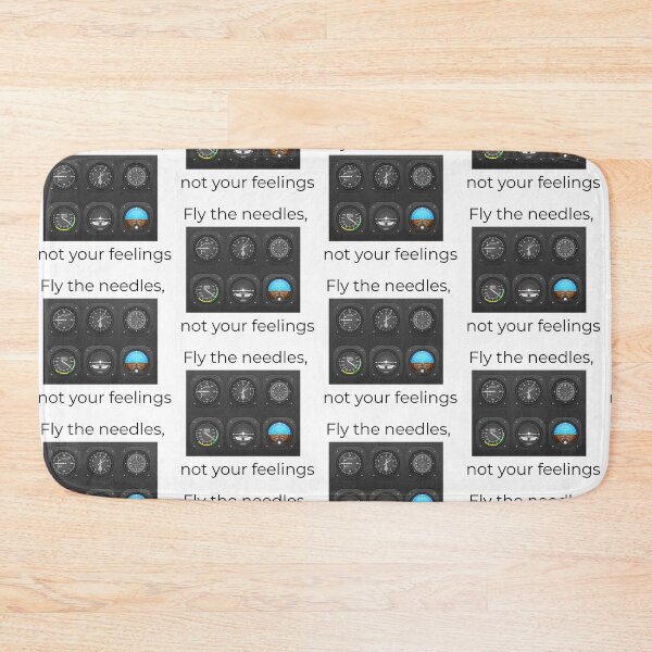 Item preview, Fly The Needles, Not Your Feelings designed and sold by AviationMot.