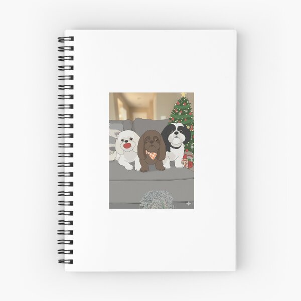 Item preview, Shitzu Christmas designed and sold by ArtfulSoules.