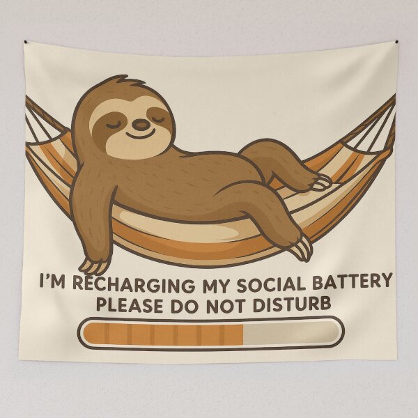 Item preview, sloth designed and sold by Dreamart.de.