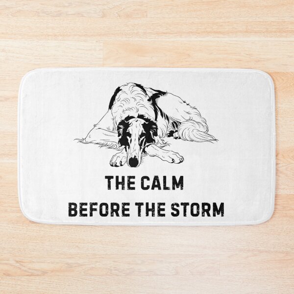 Item preview, The Calm Before the Storm – Borzoi Nap to Zoomies Humor designed and sold by Panoramax.