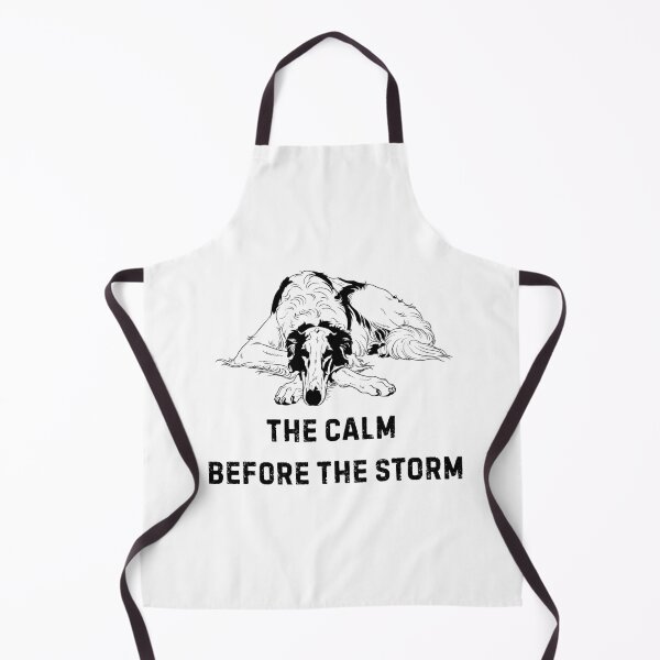 Item preview, The Calm Before the Storm – Borzoi Nap to Zoomies Humor designed and sold by Panoramax.