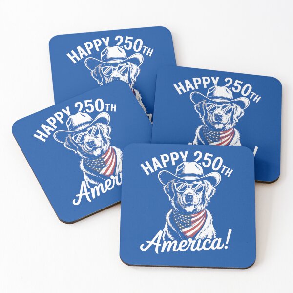 Item preview, Happy 250th Birthday USA Golden Retriever designed and sold by billyperks.