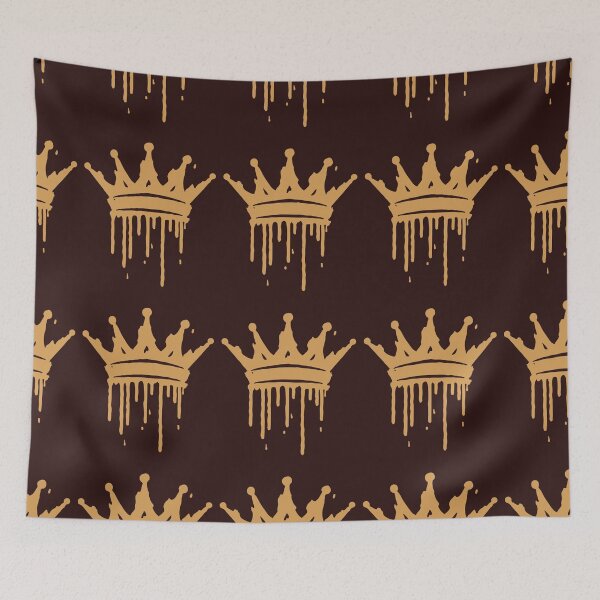 Item preview, golden graphic crown designed and sold by ArtbyRushawna1.