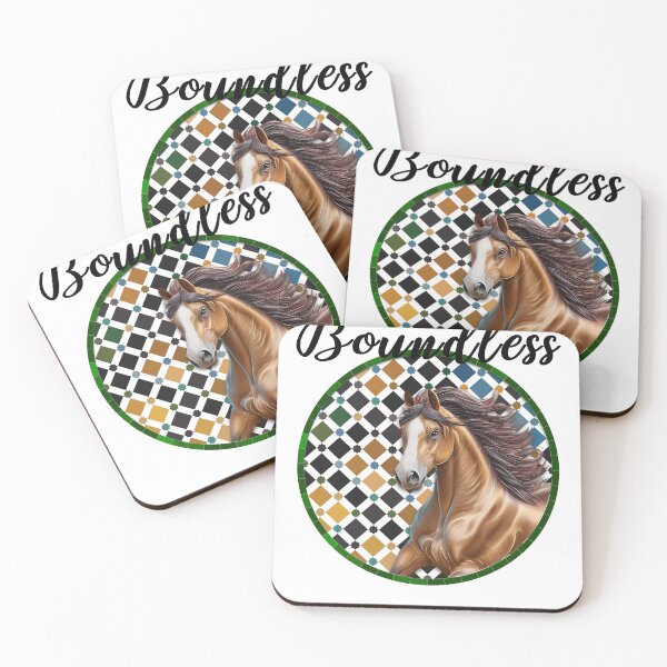 Item preview, Boundless Horse – Alhambra Geometric Pattern designed and sold by Lamassatshop.