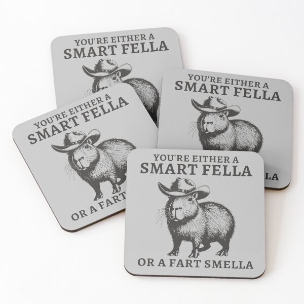 Item preview, Funny Retro 90s Smart Fella Capybara designed and sold by Darkifun.