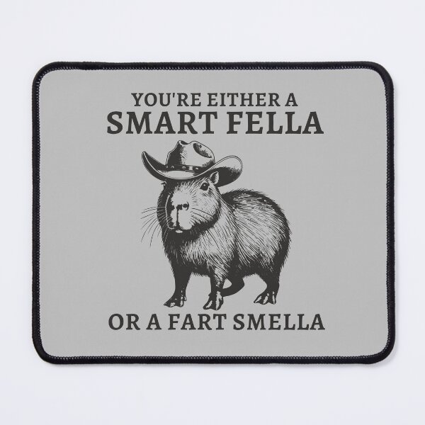 Item preview, Funny Retro 90s Smart Fella Capybara designed and sold by Darkifun.
