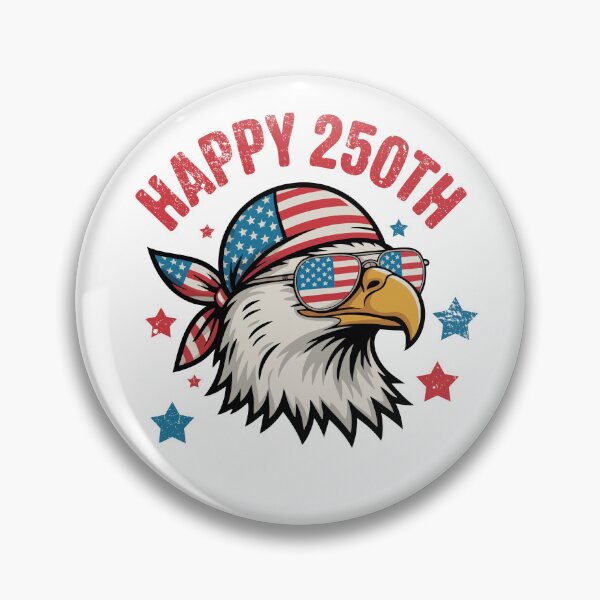 Item preview, Happy 250th Anniversary Bald Eagle USA designed and sold by billyperks.