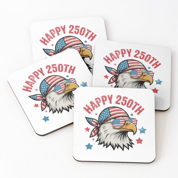 Item preview, Happy 250th Anniversary Bald Eagle USA designed and sold by billyperks.