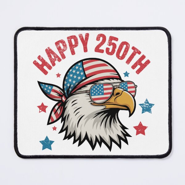 Item preview, Happy 250th Anniversary Bald Eagle USA designed and sold by billyperks.