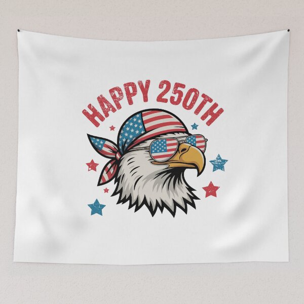 Item preview, Happy 250th Anniversary Bald Eagle USA designed and sold by billyperks.