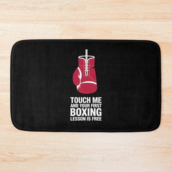 Item preview, Touch Me And Your First Boxing Lesson Is Free, Boxing Lover, Combat Sports designed and sold by Gogetgiggles.