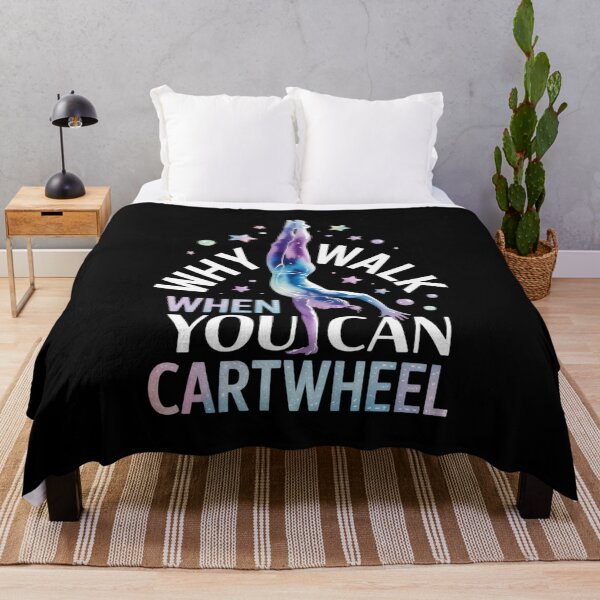 Item preview, Why Walk When You Can Cartwheel, Gymnastics Motivation, Fitness designed and sold by Gogetgiggles.