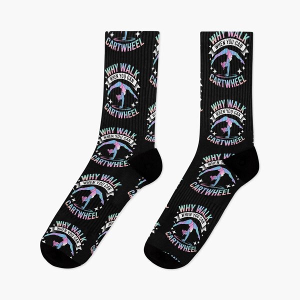 Item preview, Why Walk When You Can Cartwheel, Gymnastics Motivation, Fitness designed and sold by Gogetgiggles.