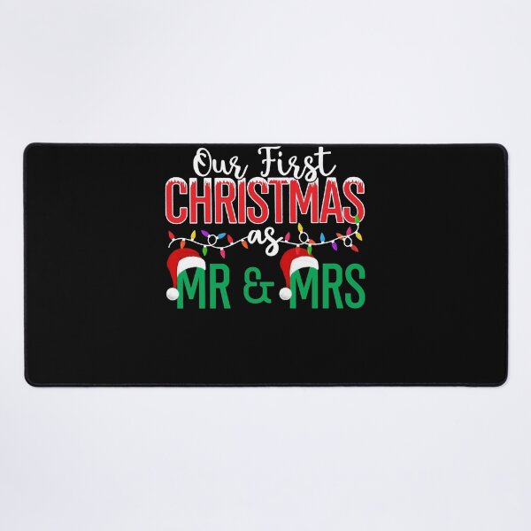 Item preview, Our First Christmas As Mr. & Mrs. designed and sold by chicdeboutique.