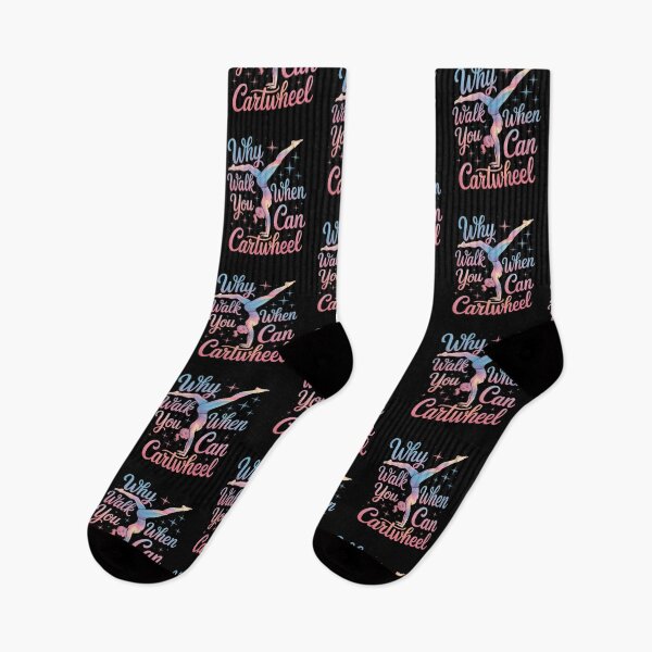 Item preview, Why Walk When You Can Cartwheel, Gymnastics Motivation, Fitness designed and sold by Gogetgiggles.