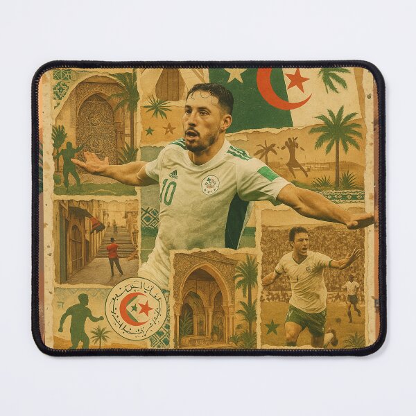 Item preview, Algeria – Football, Culture and Heritage designed and sold by NorthernDk_art .