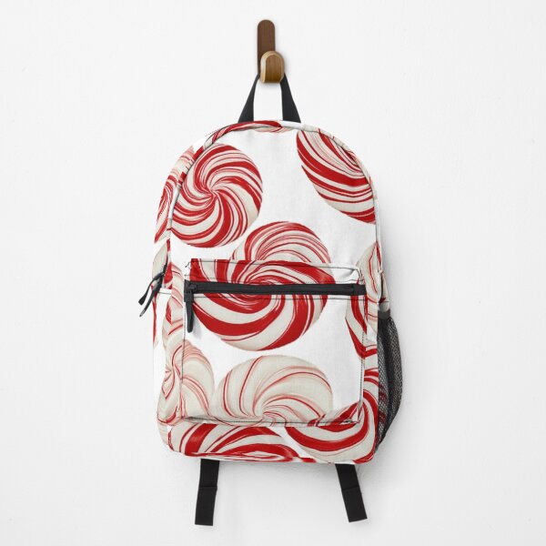 Item preview, Holiday Peppermint Swirl Pattern – Festive Red Candy Art designed and sold by MiraLumeStudio.