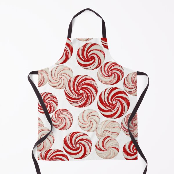 Item preview, Holiday Peppermint Swirl Pattern – Festive Red Candy Art designed and sold by MiraLumeStudio.
