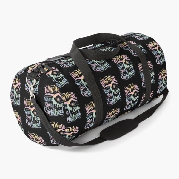 Item preview, Why Walk When You Can Cartwheel, Gymnastics , Inspirational Gym designed and sold by Gogetgiggles.
