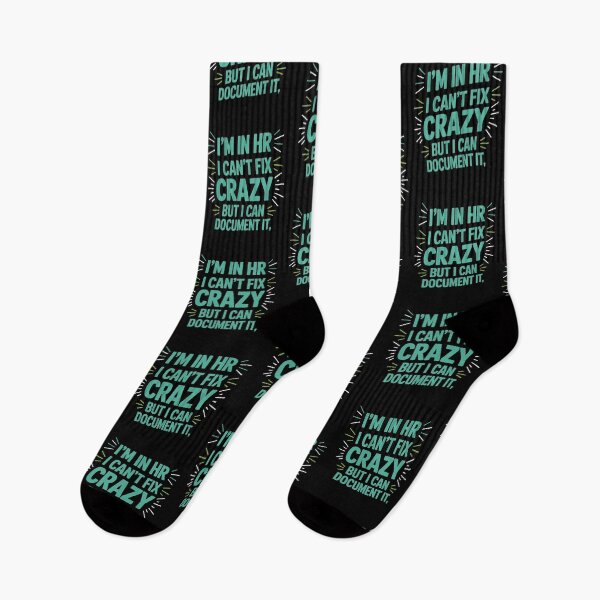 Item preview, I'm In HR, I Can't Fix Crazy But I Can Document It, HR Humor designed and sold by Gogetgiggles.