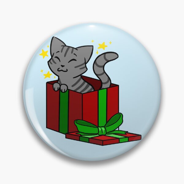 Item preview, Gift Cat(Grey Stripes) designed and sold by DecorativeCats.