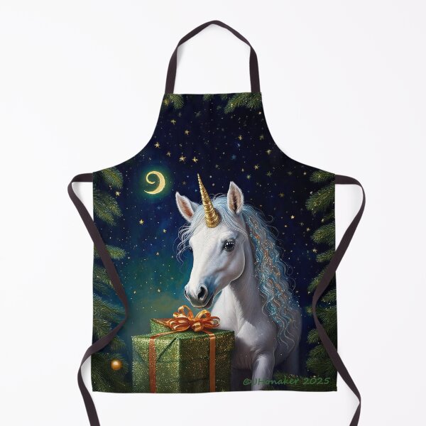Item preview, Pastel Baby Unicorn Christmas Eve designed and sold by JHonaker.
