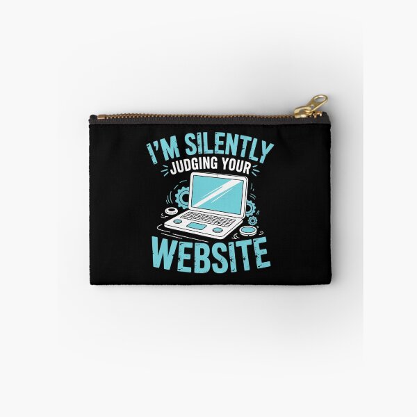 Item preview, I'm Silently Judging Your Website, Web Design Humor designed and sold by Gogetgiggles.