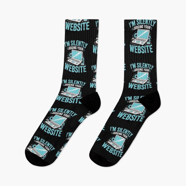 Item preview, I'm Silently Judging Your Website, Web Design Humor designed and sold by Gogetgiggles.