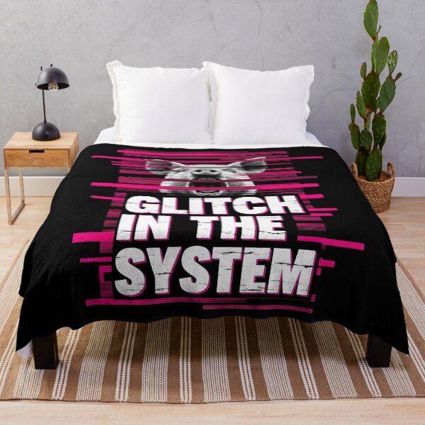 Item preview, Glitch in the System Piggy | Quiet Piggy Viral Meme Glitch Art Subversion designed and sold by damelinen.