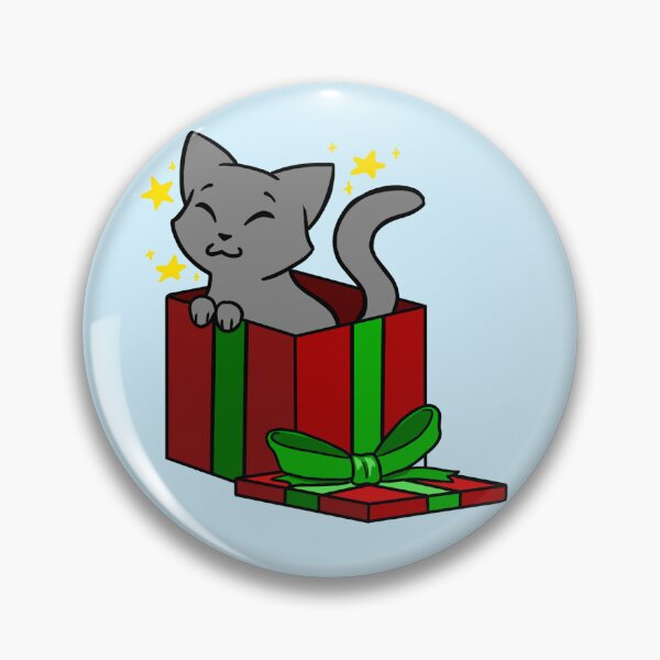 Item preview, Gift Cat(Grey) designed and sold by DecorativeCats.