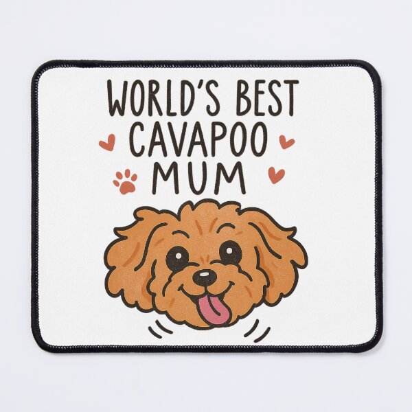 Item preview, World's Best Cavapoo Mum designed and sold by Dylans Designs.