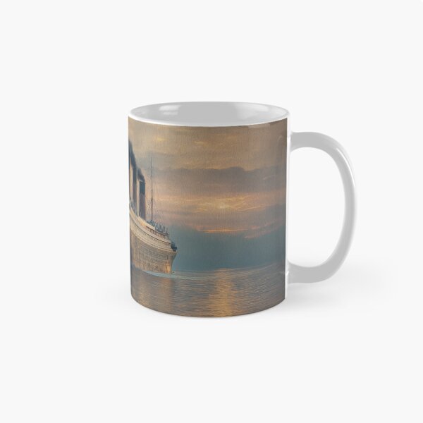 Item preview, RMS Titanic Ocean Liner at Sea (Historic Maritime Art) designed and sold by ArgentoArt.