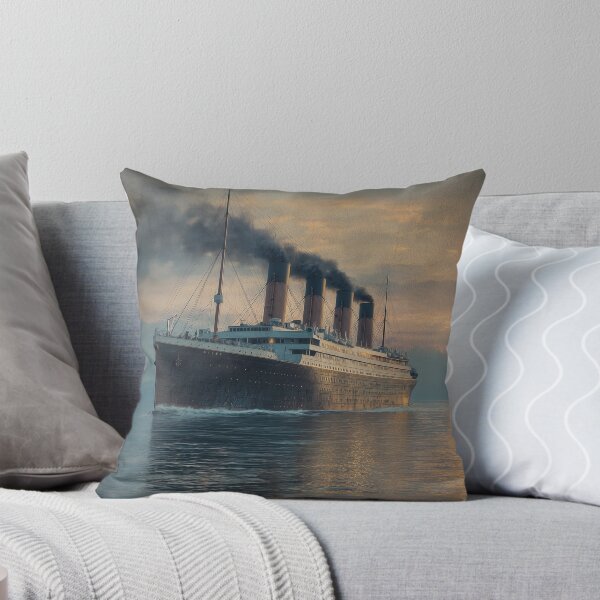 Item preview, RMS Titanic Ocean Liner at Sea (Historic Maritime Art) designed and sold by ArgentoArt.