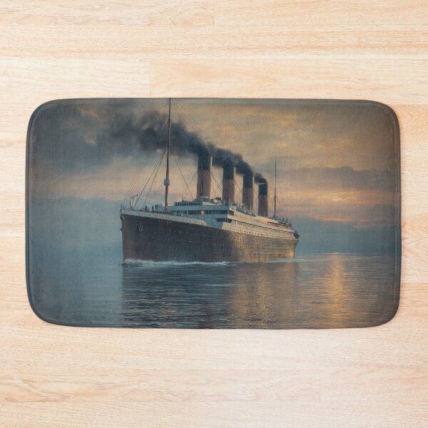 Item preview, RMS Titanic Ocean Liner at Sea (Historic Maritime Art) designed and sold by ArgentoArt.