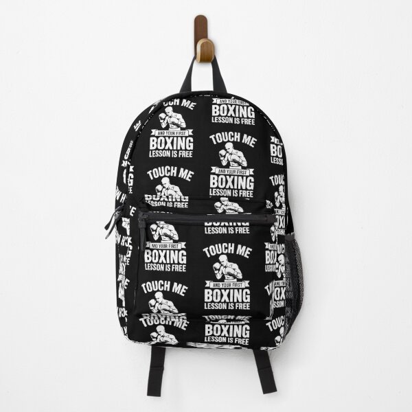 Item preview, Touch Me and Your First Boxing Lesson is Free Fun Boxing Design designed and sold by Gogetgiggles.