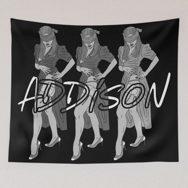 Item preview, Addison (B&W) designed and sold by Motel Gemini.