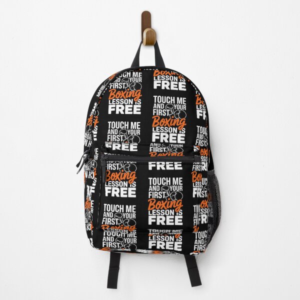 Item preview, Touch Me and Your First Boxing Lesson is Free Fun Boxing Design designed and sold by Gogetgiggles.