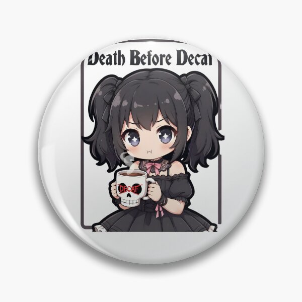 Item preview, Death Before Decaf designed and sold by SignumShop.