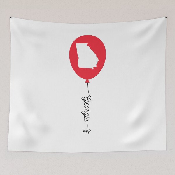 Artikelvorschau, Georgia State Ballon entworfen und verkauft von InspiredQuotes.